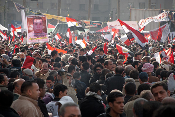 Egyptian authorities clamped down on internet access during the 2011 protests