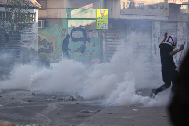 Made in Britain? Physicians for Human Rights (PHR) called for the immediate suspension of the use of excessive, indiscriminate and systematic use of tear gas against civilian protesters and densely populated Shia neighbourhoods citing its harmful effects to health.