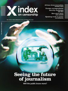 Index on Censorship autumn magazine 