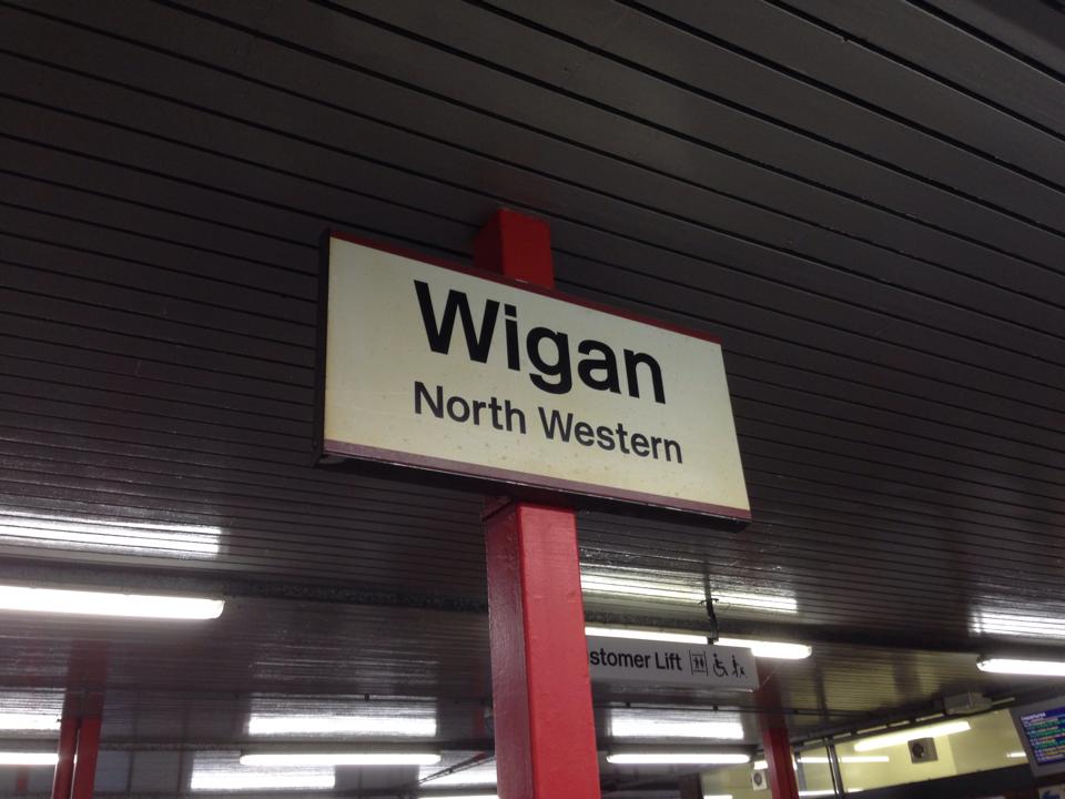 Wigan sign