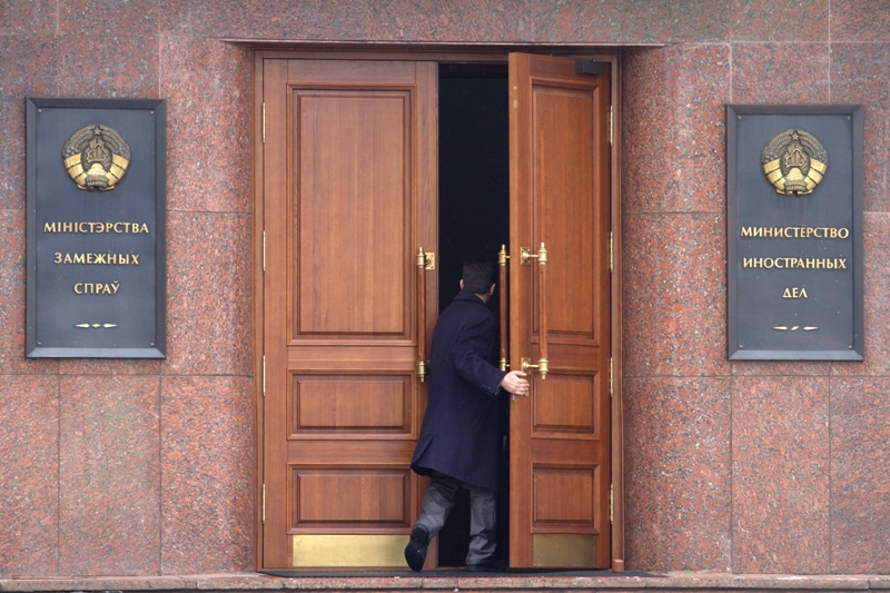 Brussels recall ambassadors of all EU member states from Belarus. Alexander Mazurkevich | Demotix Brussels recall ambassadors of all EU member states from Belarus, February 2012. Alexander Mazurkevich | Demotix