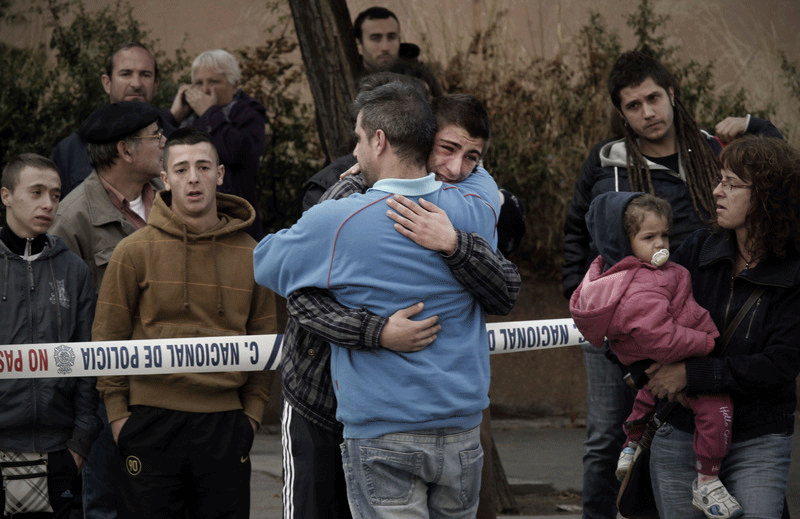 Evictions are one of the most dramatic consequences of the economic and financial crisis --- there are more than 150 home evictions per day in Spain. Jose Luis Cuesta / Demotix Jose Luis Cuesta / Demotix