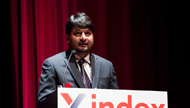 The Doughty Street Advocacy Award winner Shahzad Ahmad