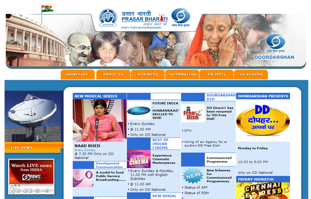 India’s public service broadcaster at center of political row