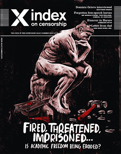 Index on Censorship magazine on academic freedom