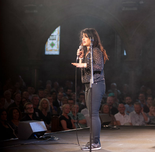 Shappi Khorsandi (Photo:Greenbeanz for Index on Censorship)