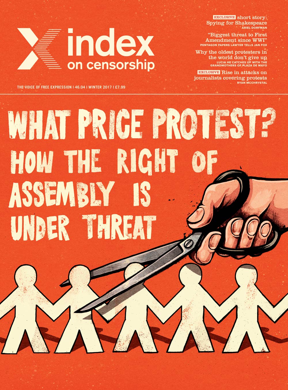 Index on Censorship magazine wins APEX award