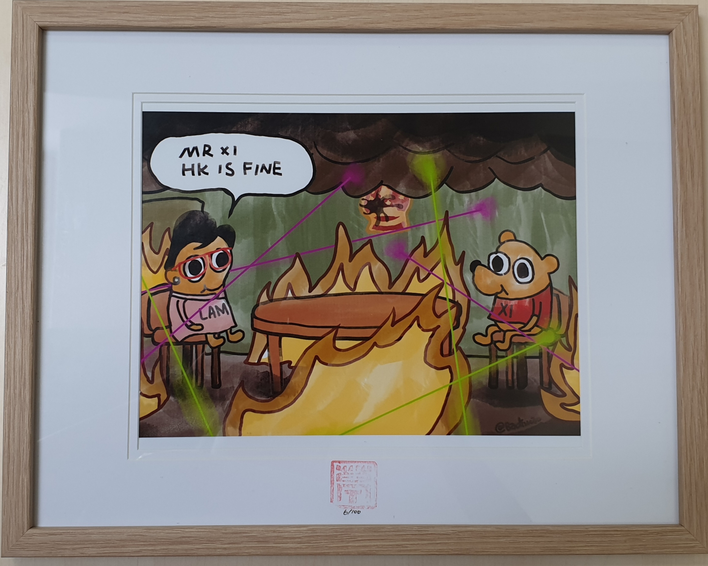 Buy Badiucao’s artwork