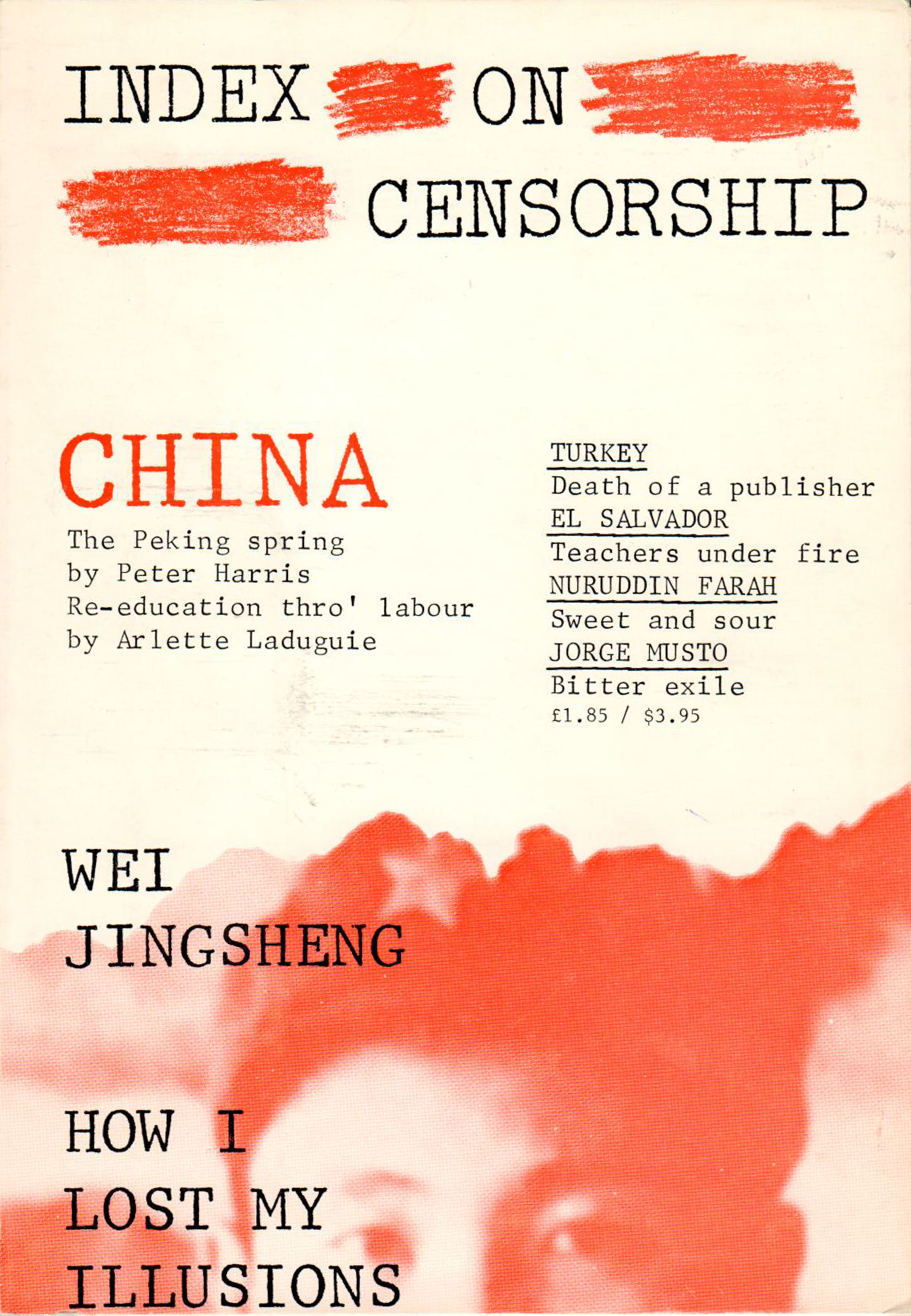 China: The Peking spring, the April 1981 issue of Index on Censorship magazine