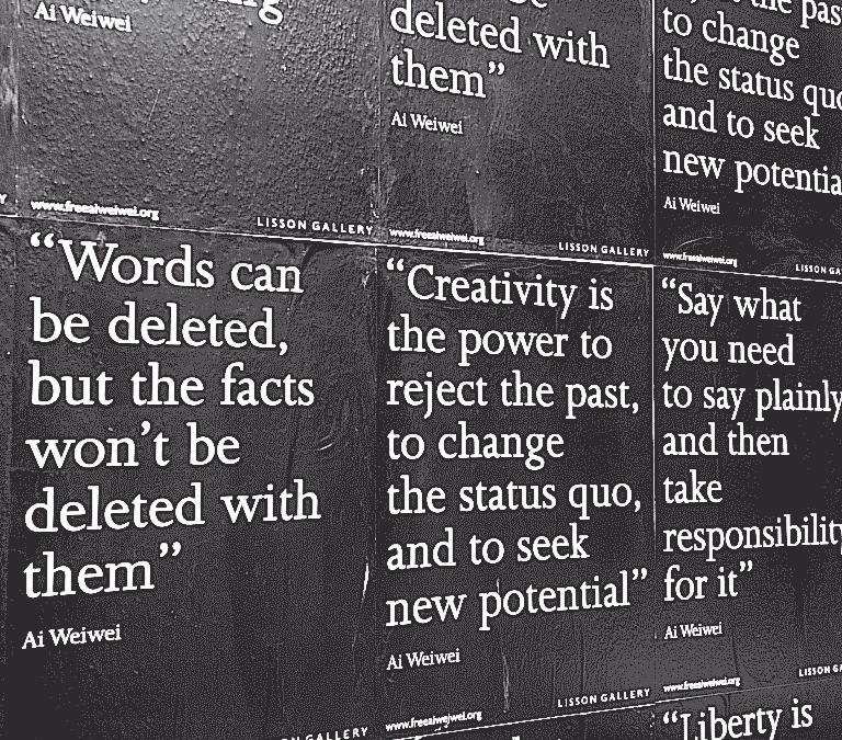 “Freedom to express yourself is what it means to be an artist”