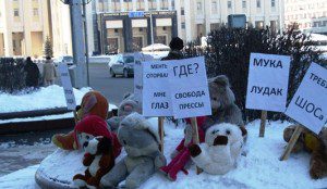 Man put in prison for “toys protest” in Belarus