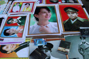 Aung San Suu Kyi & her father