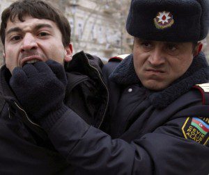 azerbaijan-baku-policeman - REUTERS/Orhan Orhanov