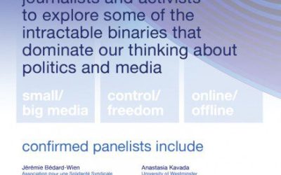 PAST EVENT: 6-7 Oct: Launch of the latest issue of Index, ‘Censors on Campus’, at Rethinking small media