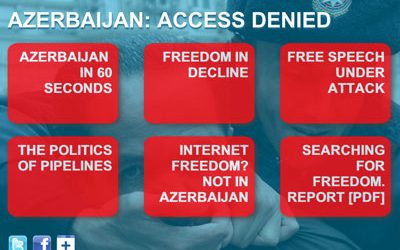 Internet freedom? Not in Azerbaijan