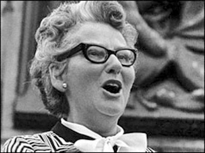 In 1977 Christian campaigner Mary Whitehouse successfully brought charges against the publishers of a magazine that printed a graphic sexual poem about Jesus Christ