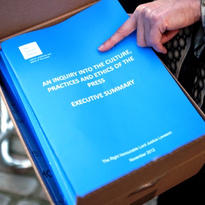 The Leveson Report is Published