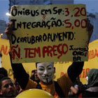 Brazilians take to the streets to protest bus fare increases