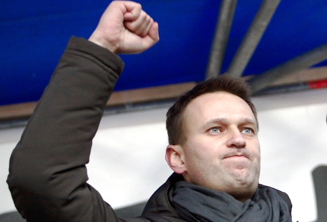 Alexei Navalny addresses a rally (Pic: Roma Yandolin/Demotix)