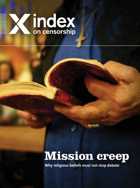 Current issue: Mission creep — defending religious tolerance and free speech