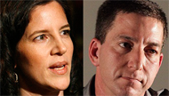 Journalism nominees Glenn Greenwald and Laura Poitras