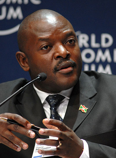 President Pierre Nkurunziza (Photo: World Economic Forum/Eric Miller)