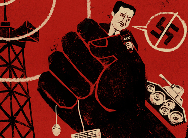 Ben Jennings: Russia’s propaganda machine