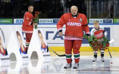 Hockey championship in Belarus: Lukashenko puts activists on ice