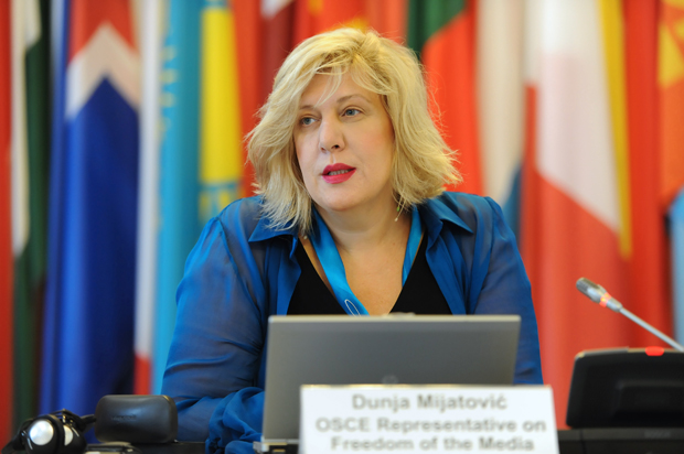 Dunja Mijatovic, OSCE Representative on Freedom of the Media