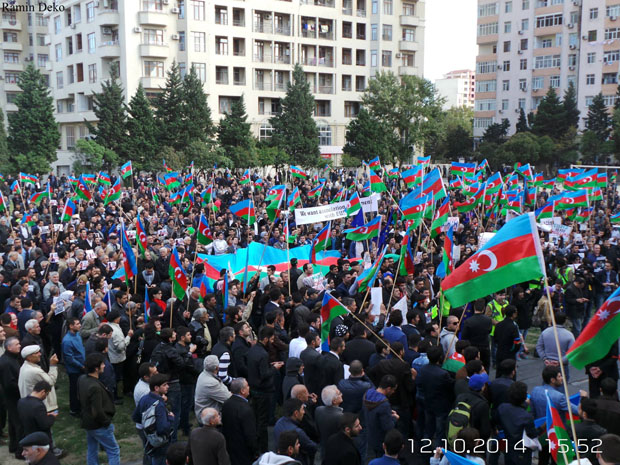 Azerbaijan: Protesters demand end to repression