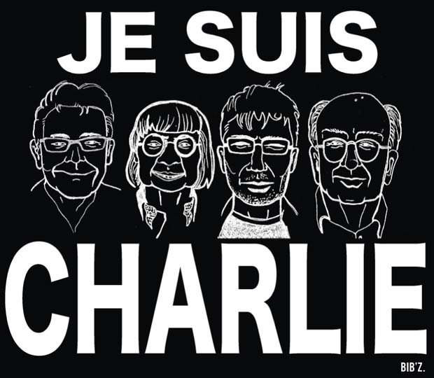 How cartoonists responded to the attack on Charlie Hebdo