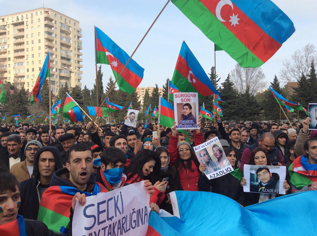 Azerbaijan: Protest as Baku prepares for European Games