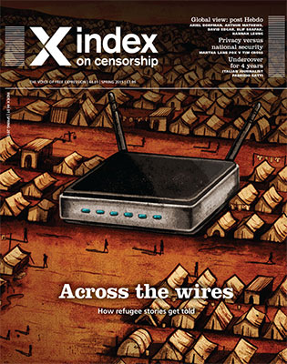 This article is part of the spring 2015 issue of Index on Censorship magazine. Click here to subscribe to the magazine.