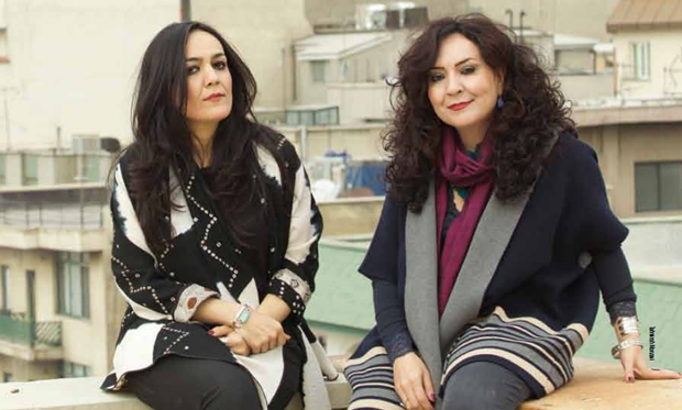 Mahsa and Marjan Vahdat are singrs from Iran. Read the Songlines article about how they deal with censorship in Iran