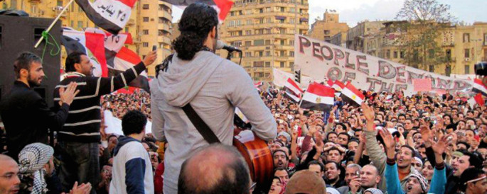 Photo - Ramy Essam, Tahrir Square - Festival 800