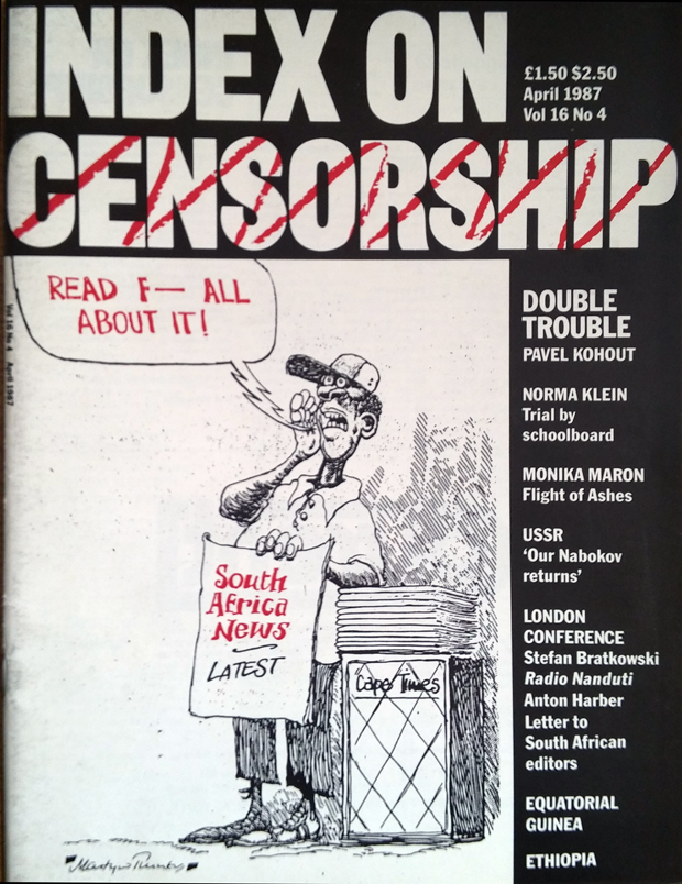 spring 1987 cover
