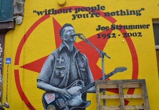 Joe Strummer (The Clash) mural, London. Credit: Flickr / Matt Brown