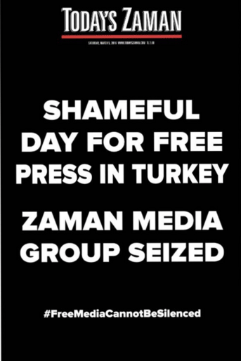 Index condemns seizure of Zaman