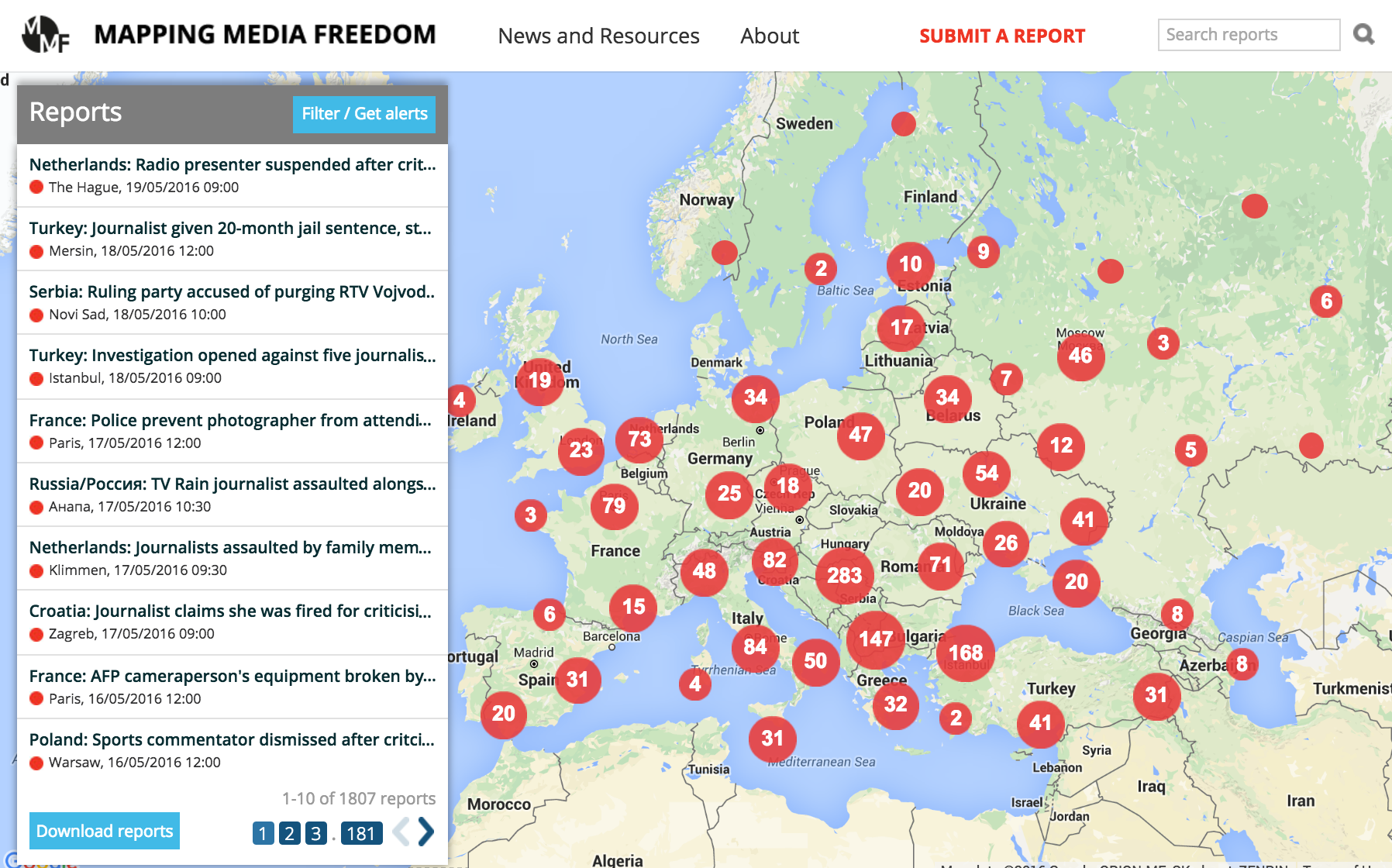 Mapping Media Freedom: Two years of uncovering attacks on Europe’s press