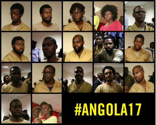 Protests mark a year since #Angola17 arrests