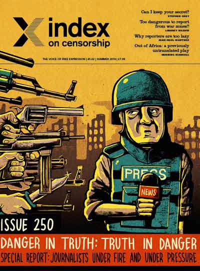 The power of print: a celebration of 250 issues of Index on Censorship magazine