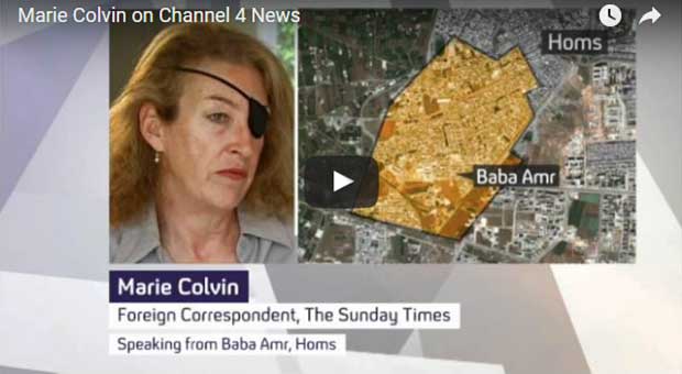 War reporter Marie Colvin’s family sues Syria
