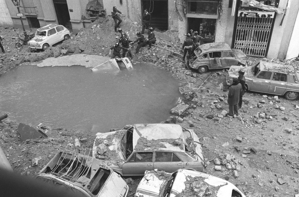 Francoist minister Luis Carrero Blanco was assassinated in 1973