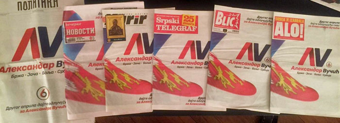 Serbia's newspapers