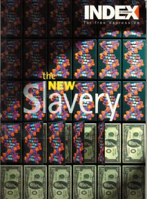 The new slavery, the January 2000 issue of Index on Censorship magazine.