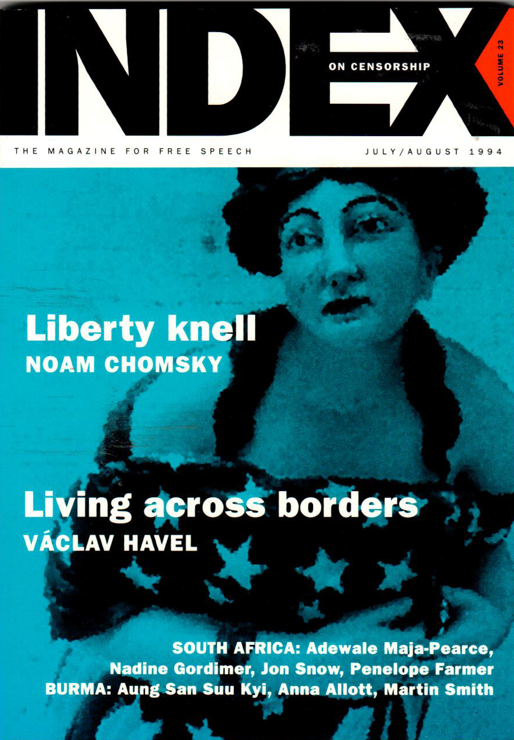 Liberty knell, the July 1994 issue of Index on Censorship magazine.