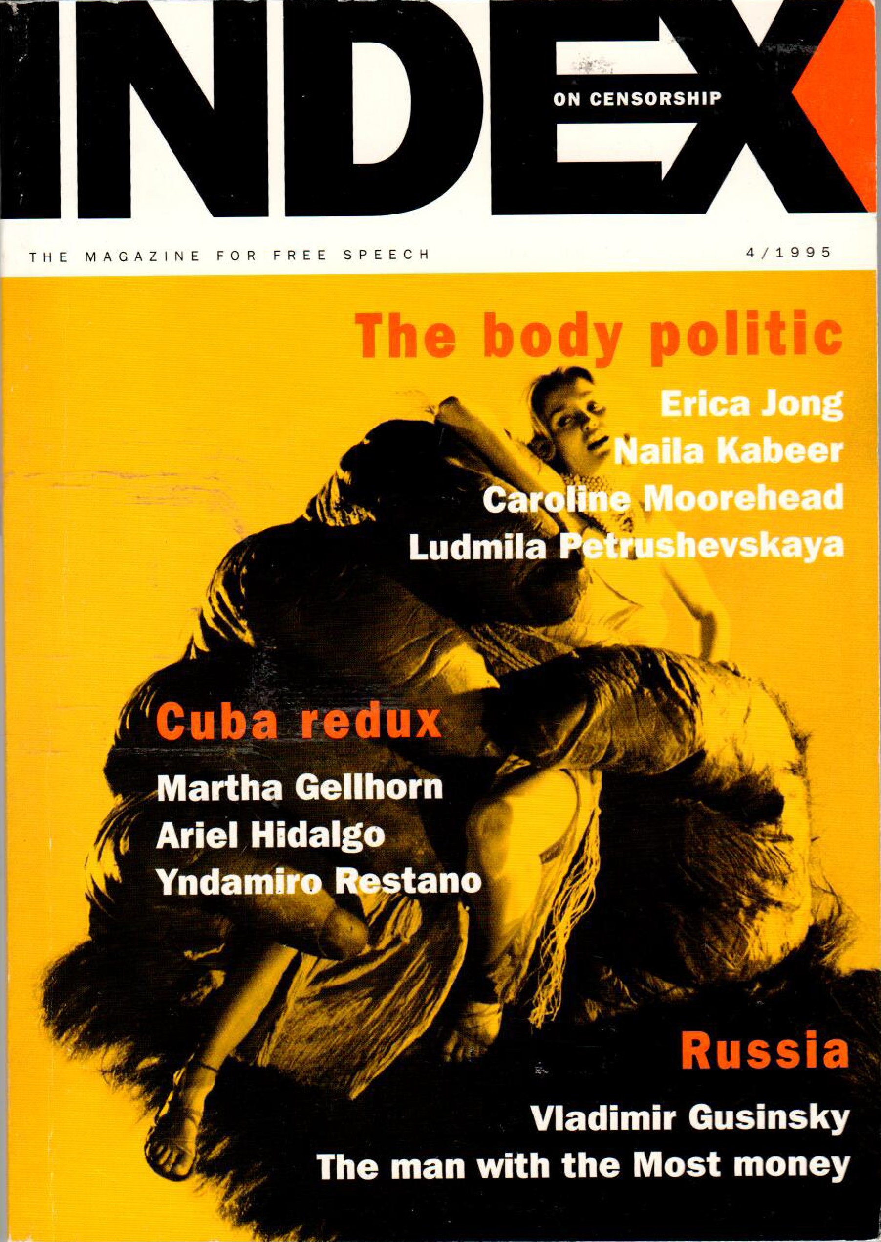 The body politic, the July 1995 edition of Index on Censorship magazine