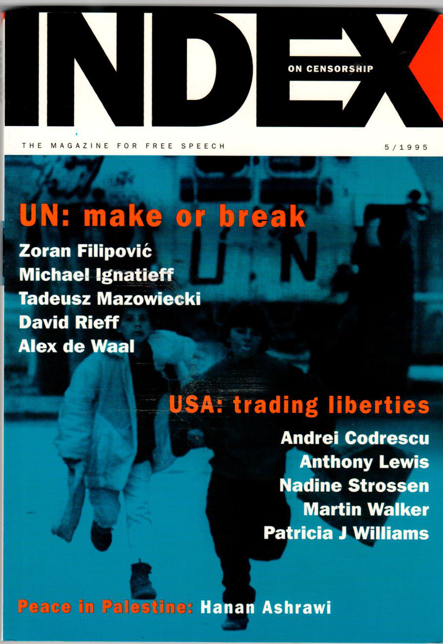 UN: Make or break, the September 1995 issue of Index on Censorship magazine.