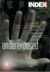 Underexposed, the November 1999 edition of Index on Censorship magazine.