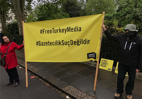 #FreeTurkeyMedia: “Solidarity is the most important thing we can give them”